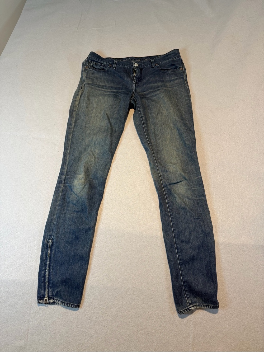 Ruehl No.925 Women's Skinny Jeans in Dark Blue Wash